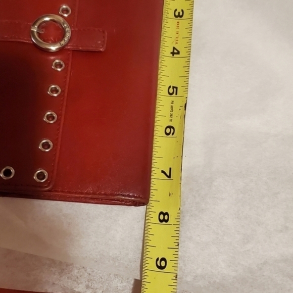 Lauren Ralph Lauren leather wallet claret l‎ - Picture 8 of 10